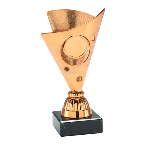 Pokal Prag i plast bronze