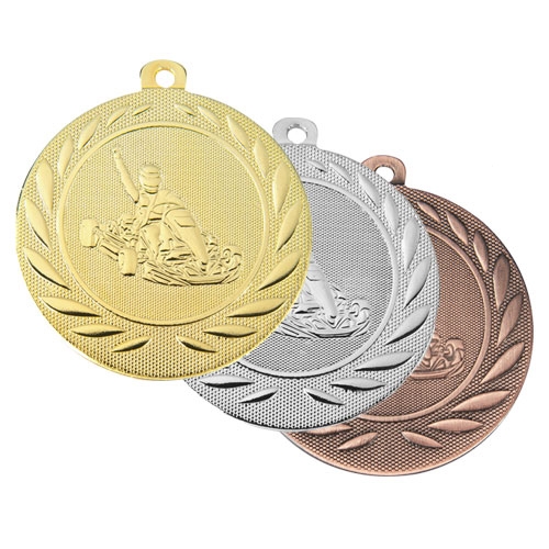 Gokart medalj 50mm