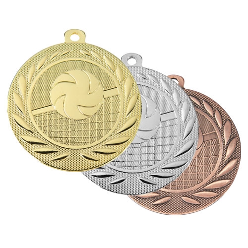 Volleyboll medalj 50mm