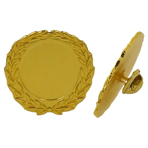 Quick pins guld - pins med egen logga