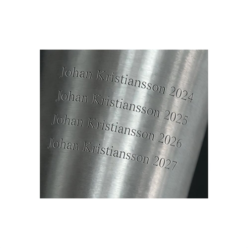 Vandringspokal Helsingborg i alu/silver gravyr 1