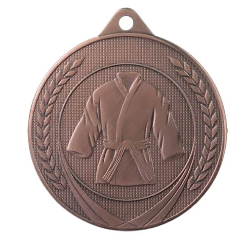 Kampsportsmedalj 50mm Brons