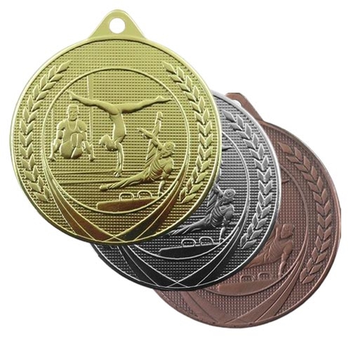 Gymnastik medalj 50mm alla