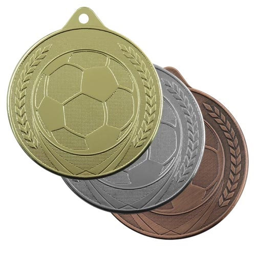 Fotbollsmedalj 50mm