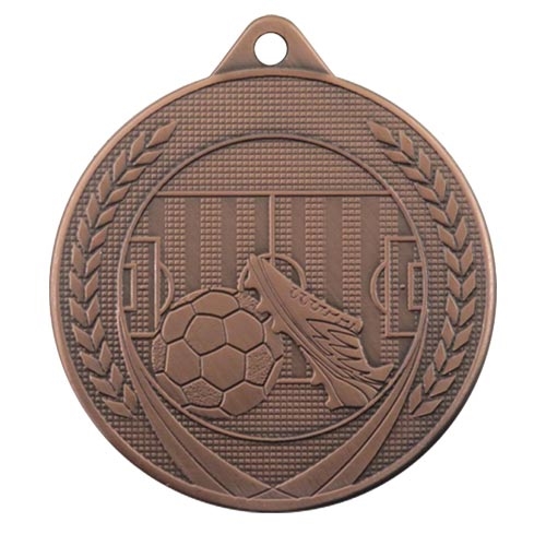 Fotbollsmedalj England 50mm brons