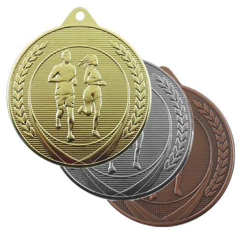 Medalj löpning 50mm alla