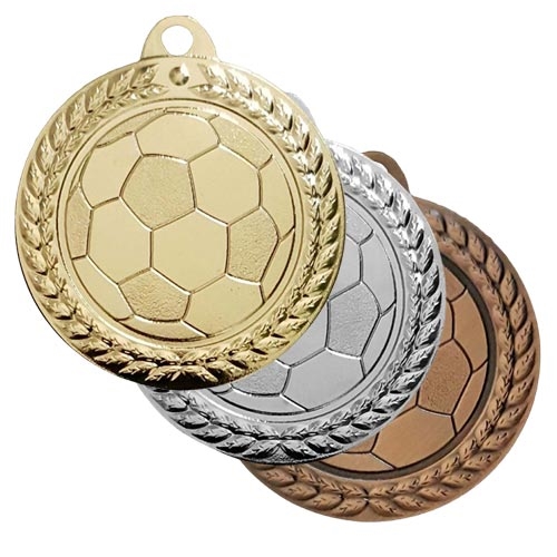 Fotbollsmedalj 40mm
