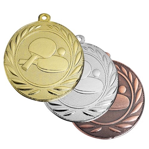 Bordtennis medalj 50mm
