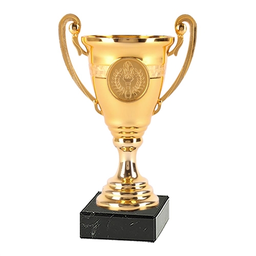 Pokal Capri plast guld