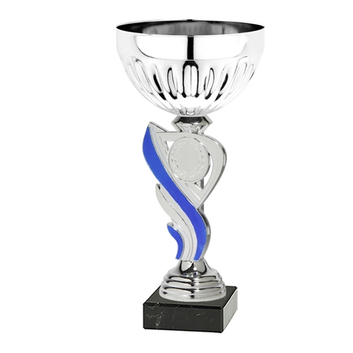 Pokal Leeds silver/blå