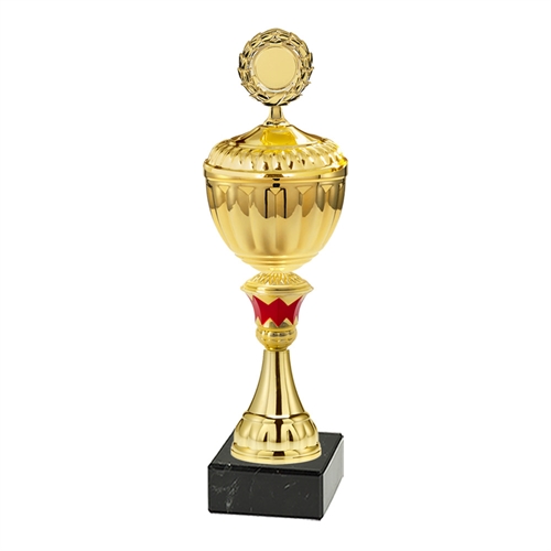 Pokal Leipzig guld/röd