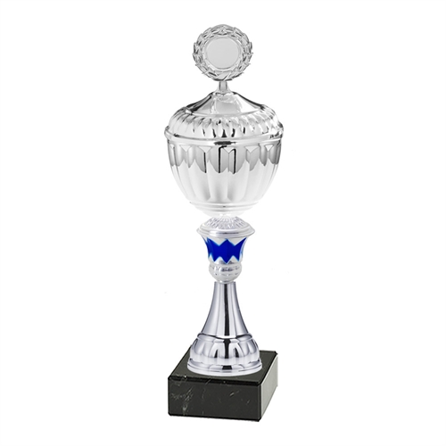 Pokal Leipzig silver/blå