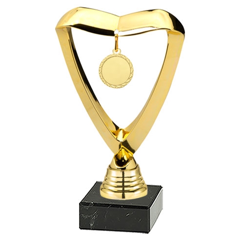 Statyett med guldmedalj